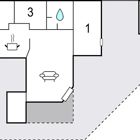 Three-bedroom With A Fireplace In * Melby