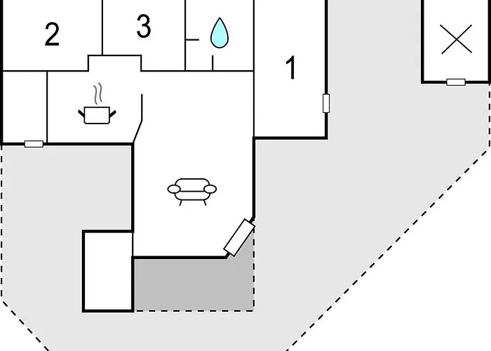 Dom wakacyjny Three-bedroom With A Fireplace In *